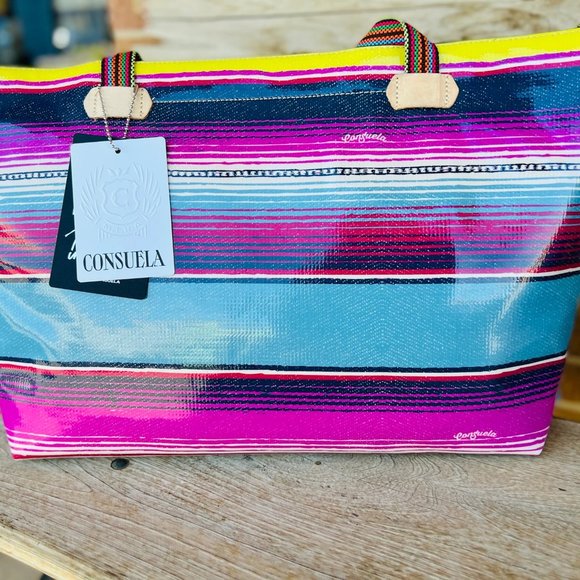 NWT New Consuela Thelma Big Breezy East West Tote